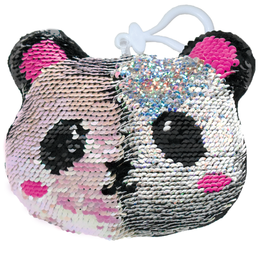 Panda Reversible Sequin Squishem