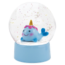 Narwhal Snow Globe