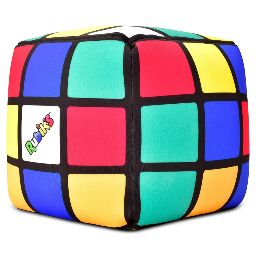 Mini Rubik's® Cube Microbead Plush
