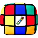 Mini Rubik's® Cube Microbead Plush