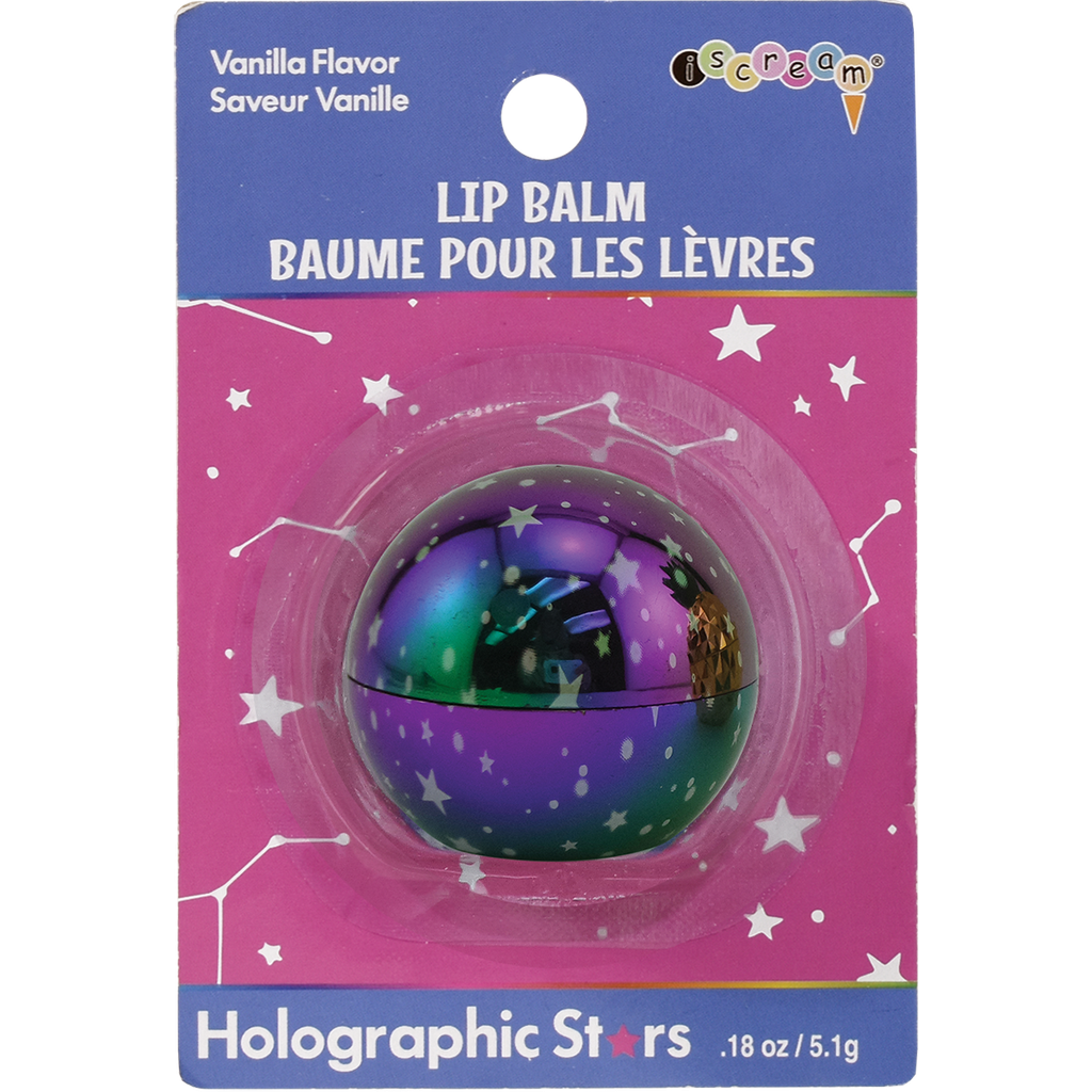 Holographic Stars Lip Balm