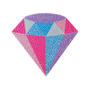 Diamond Rhinestone Decals Small