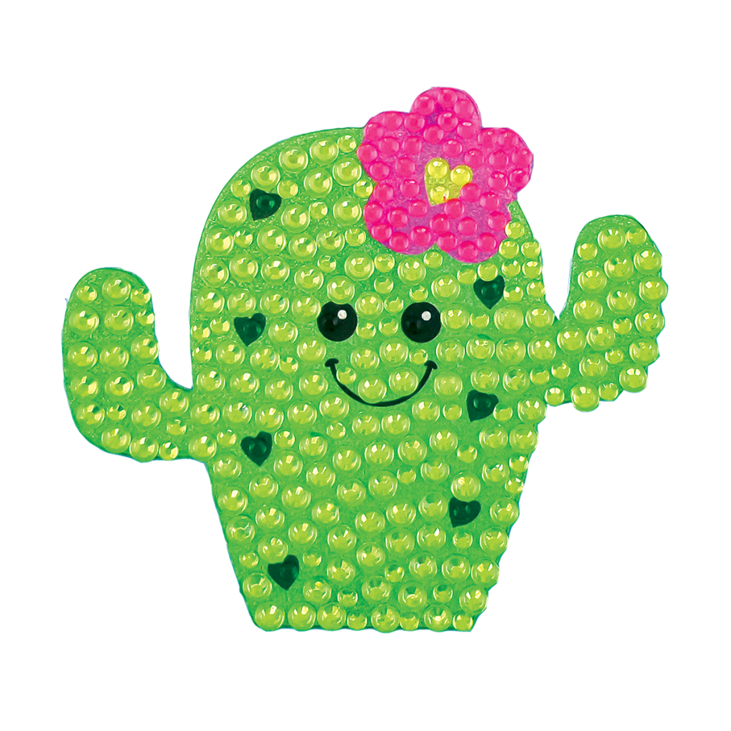 Cactus Rhinestone Decals Small