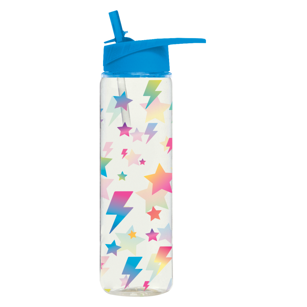 Stars and Lightning Water Bottle