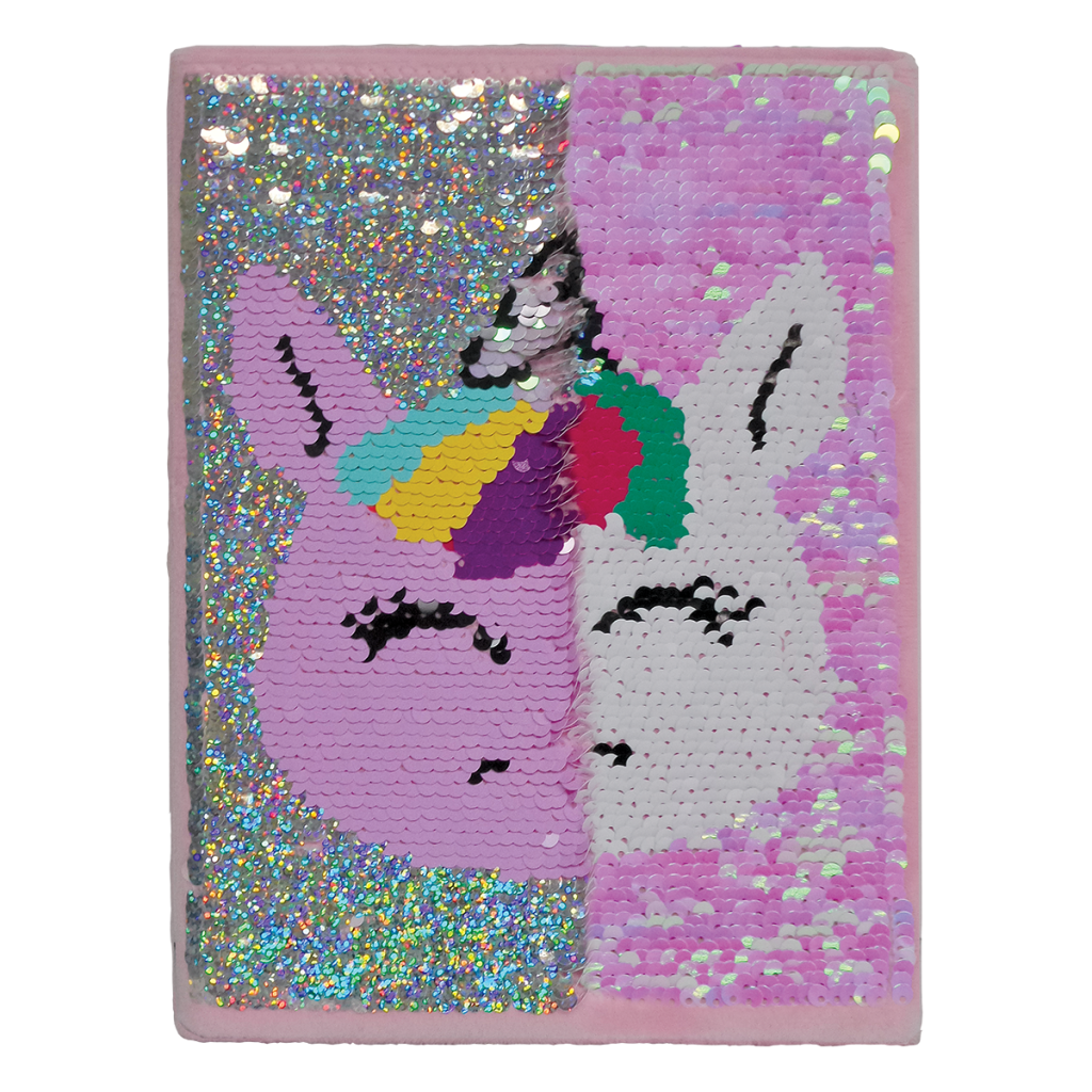 Unicorn Reversible Sequin Journal
