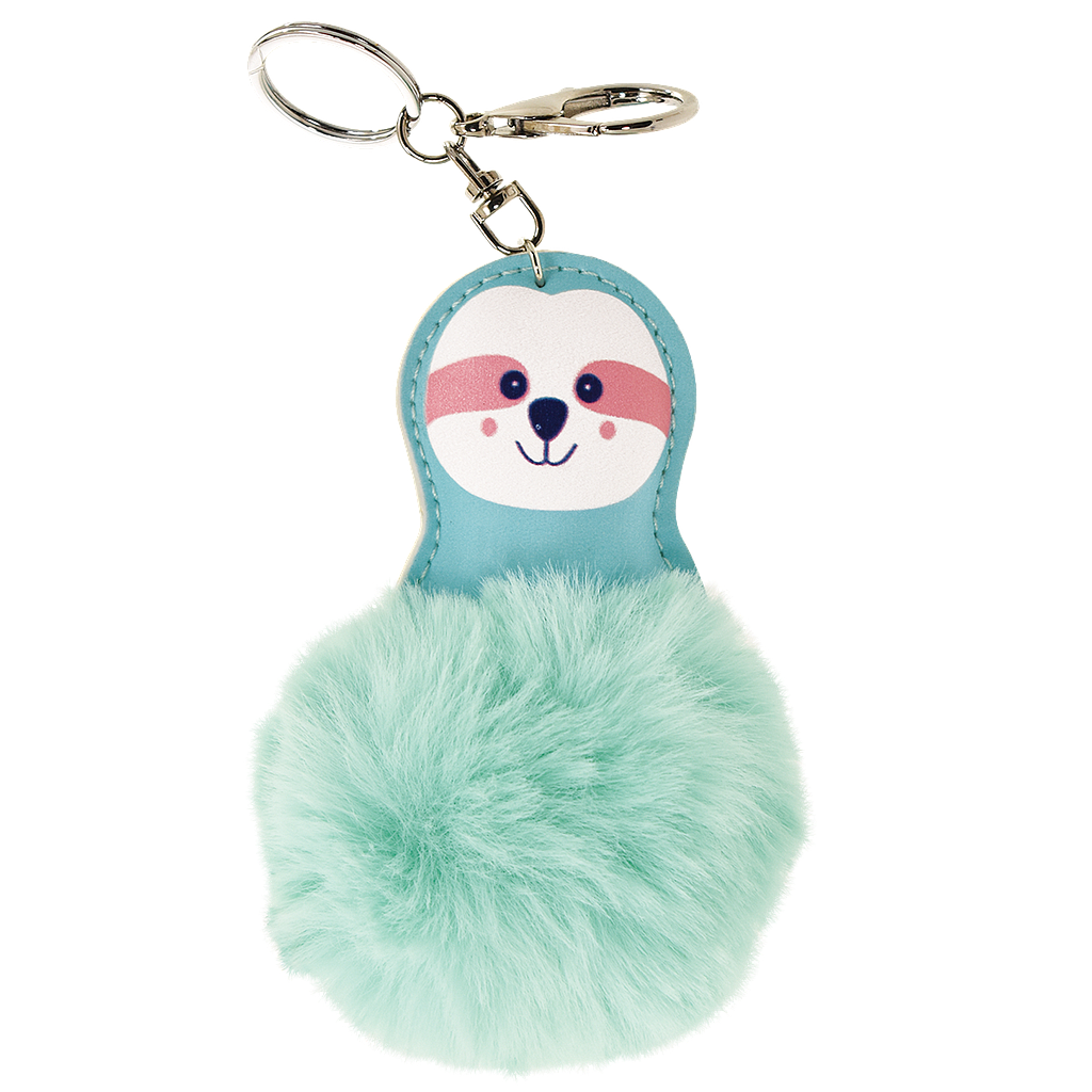 Sloth Pom-Pom Clip