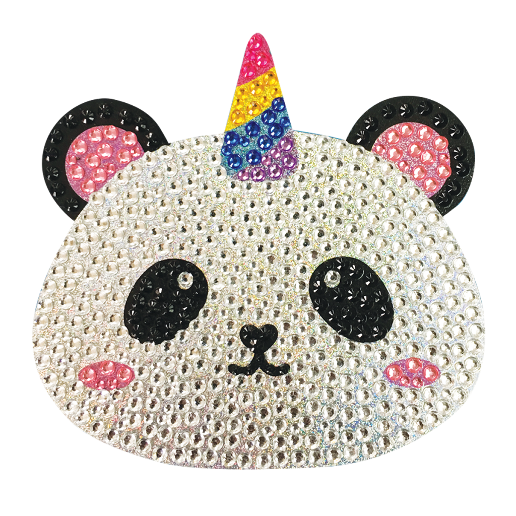 Pandacorn Rhinestone Decals Large