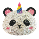 Pandacorn Rhinestone Decals Large