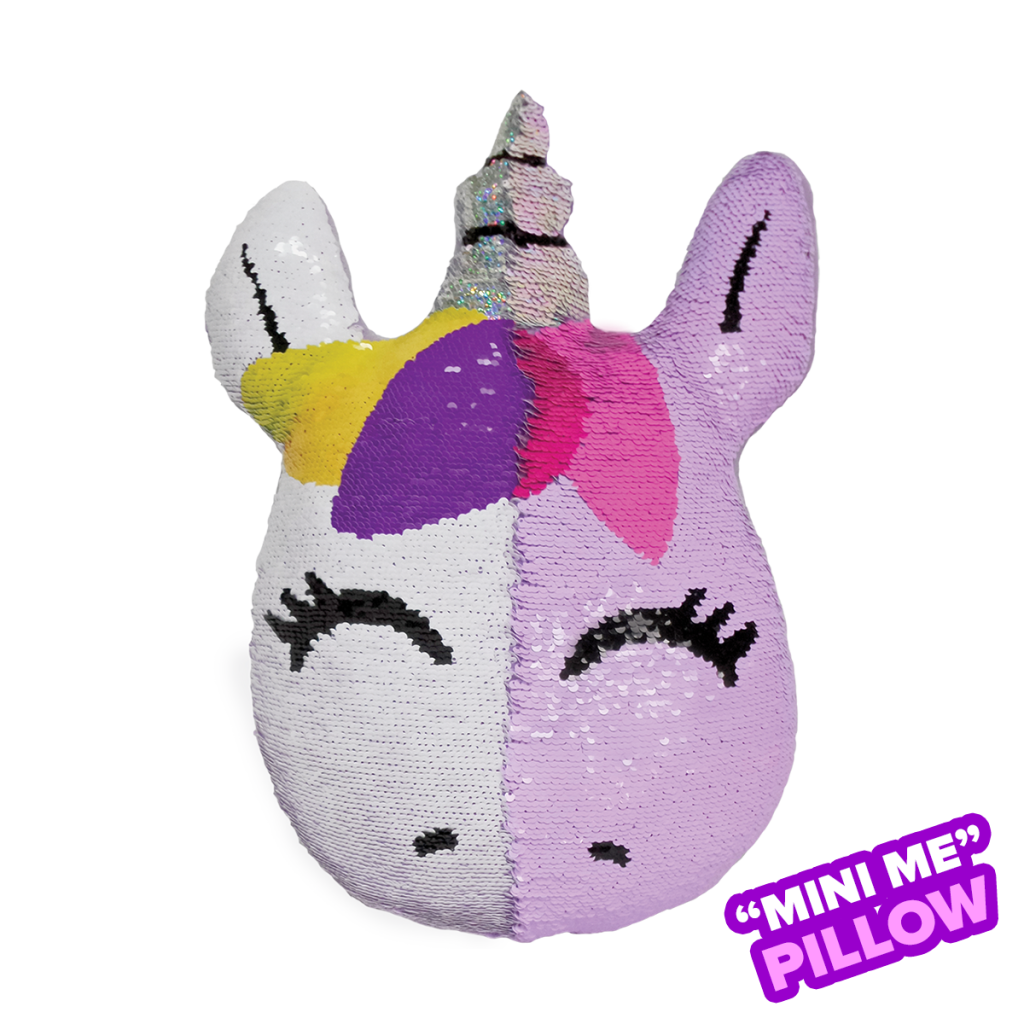 Mini Unicorn Reversible Sequin Plush