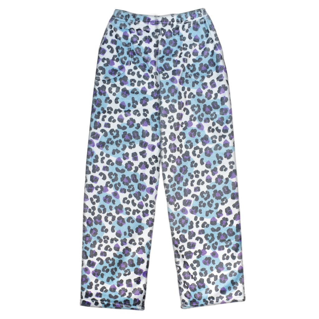[820-1248XS] Snow Leopard Plush Pants (Youth X-Small (4-6))