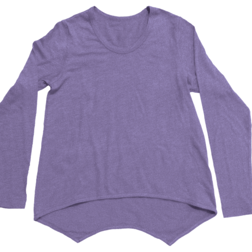Purple High-Low Shirt