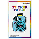 Camera Embroidered Sticker Patch