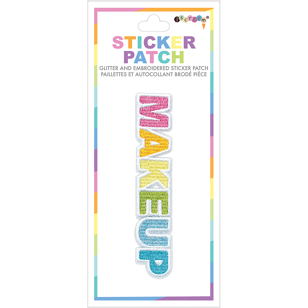 Makeup Embroidered Sticker Patch
