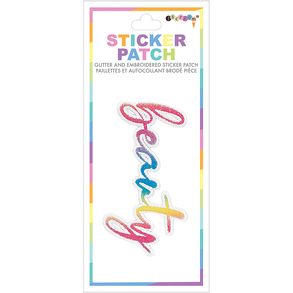 [700-330] Beauty Embroidered Sticker Patch