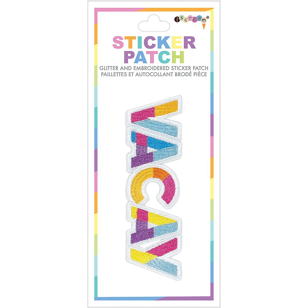 Vacay Embroidered Sticker Patch