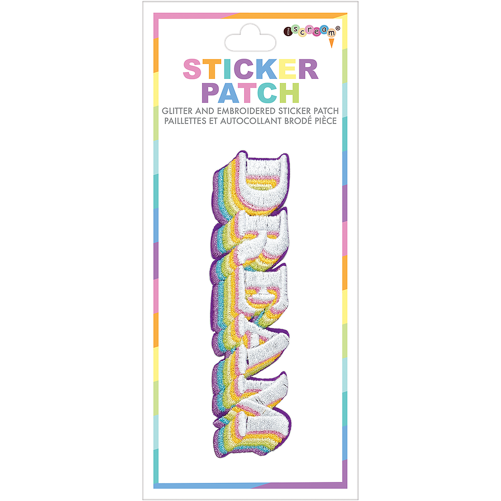 Dream Embroidered Sticker Patch