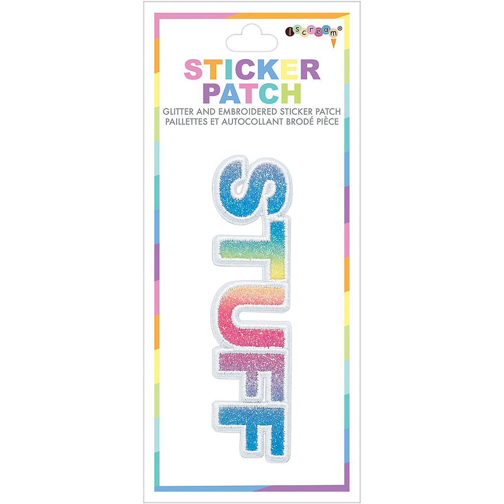 Stuff Embroidered Sticker Patch