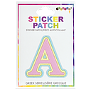 Alpha Greek Letter Sticker Patch