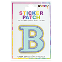 Beta Greek Letter Sticker Patch