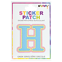 Eta Greek Letter Sticker Patch