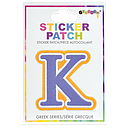 Kappa Greek Letter Sticker Patch