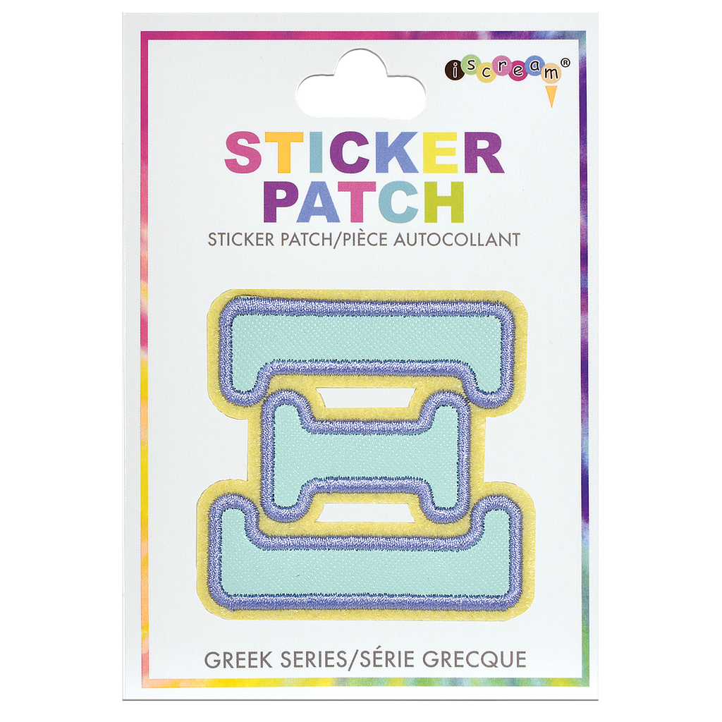 Xi Greek Letter Sticker Patch
