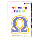 Omega Greek Letter Sticker Patch