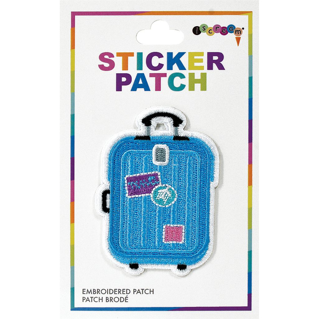 [700-366] Luggage Embroidered Sticker Patch