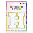 H Initial Varsity Sticker Patch