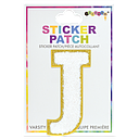 J Initial Varsity Sticker Patch