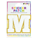 M Initial Varsity Sticker Patch