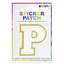 P Initial Varsity Sticker Patch
