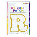 R Initial Varsity Sticker Patch