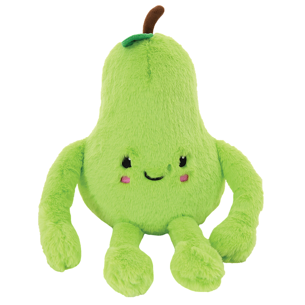 Perfect Pear Furry Pillow