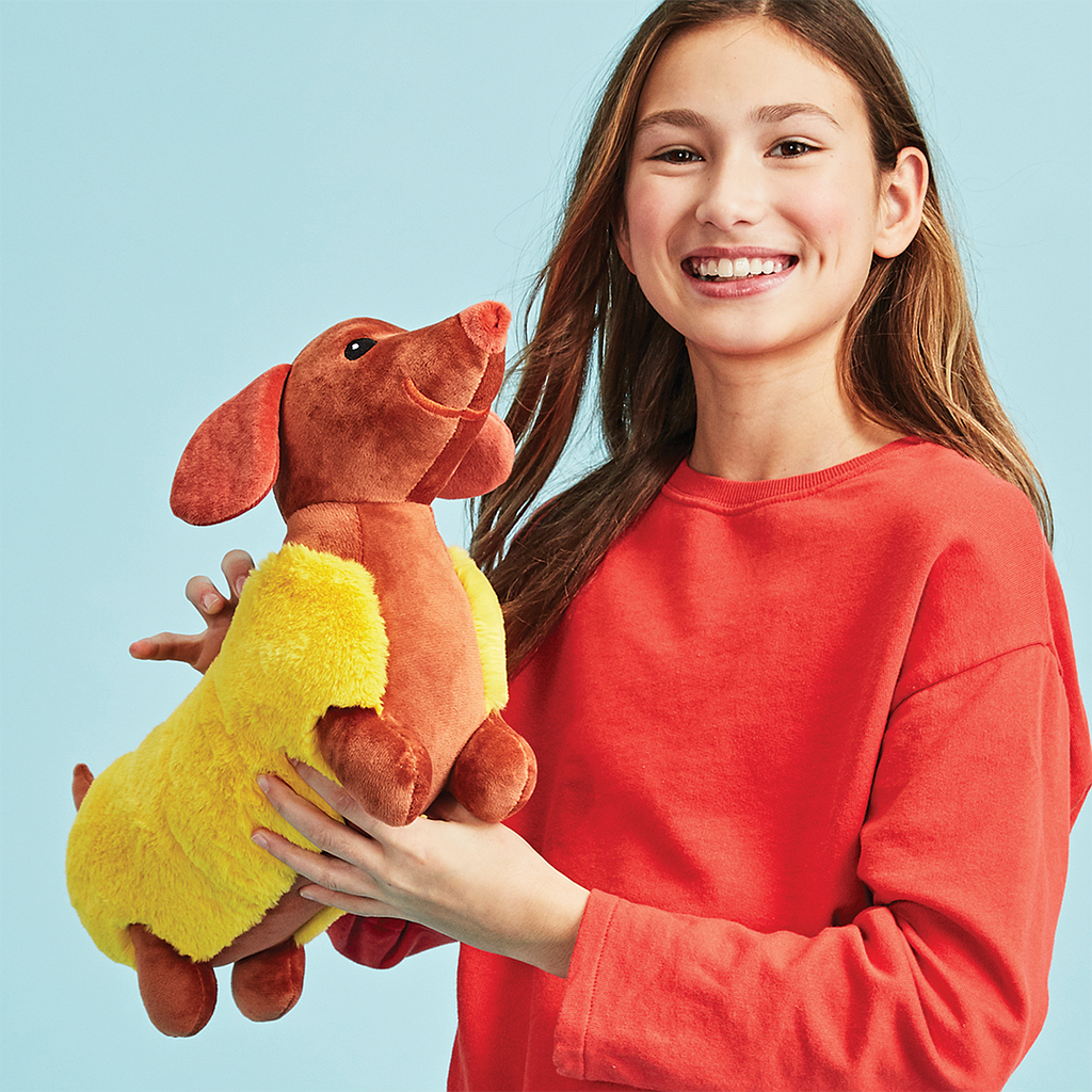 Hot Dog Furry Stuffed Animal
