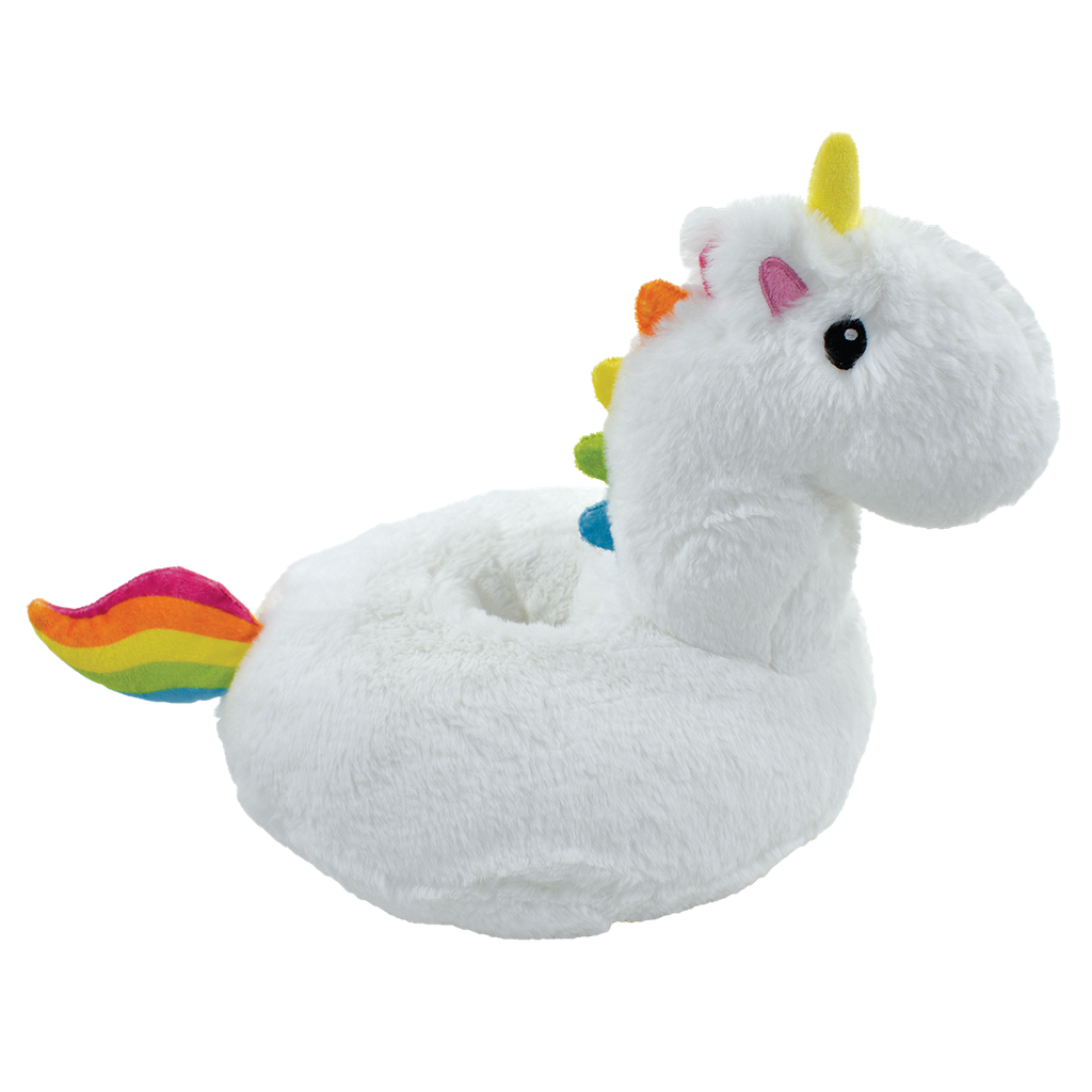 Unicorn Float Furry Pillow