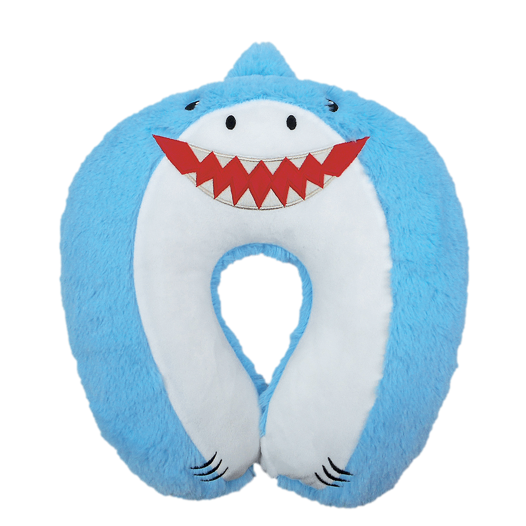 Shark Furry Neck Pillow