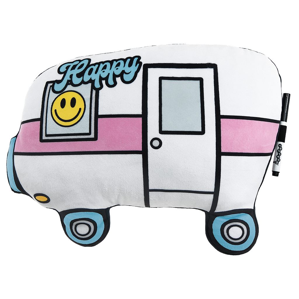 Happy Camper Autograph Pillow