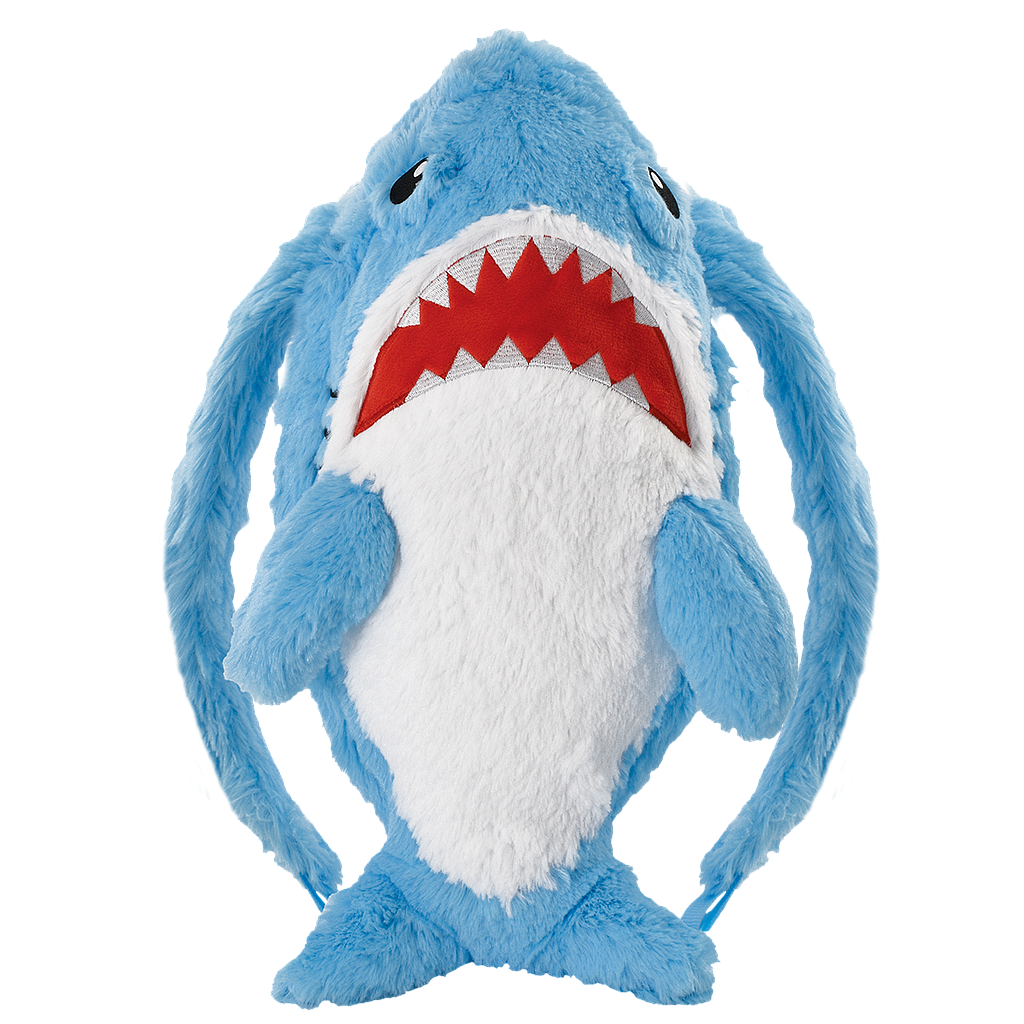 Shark Furry Backpack