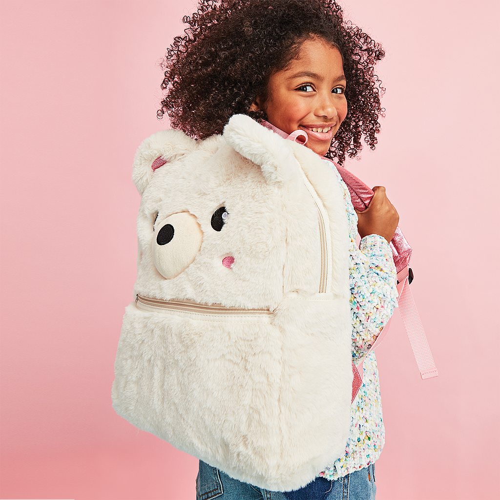 Bear Furry Backpack