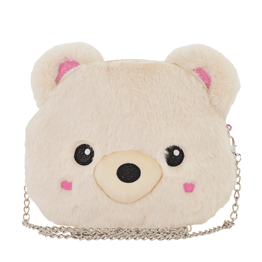 Bear Furry Crossbody Bag