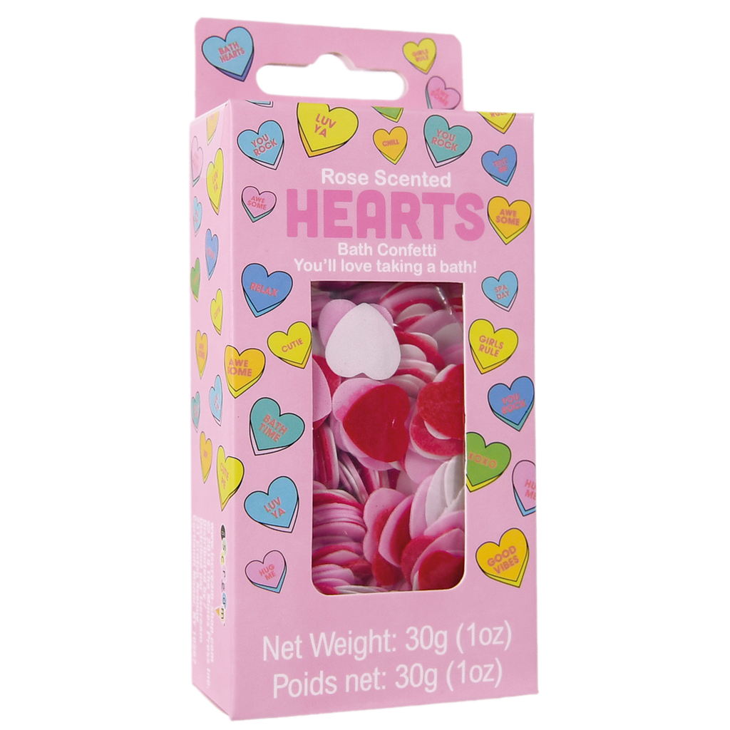 Hearts Bath Confetti