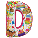 D Initial Microbead Pillow