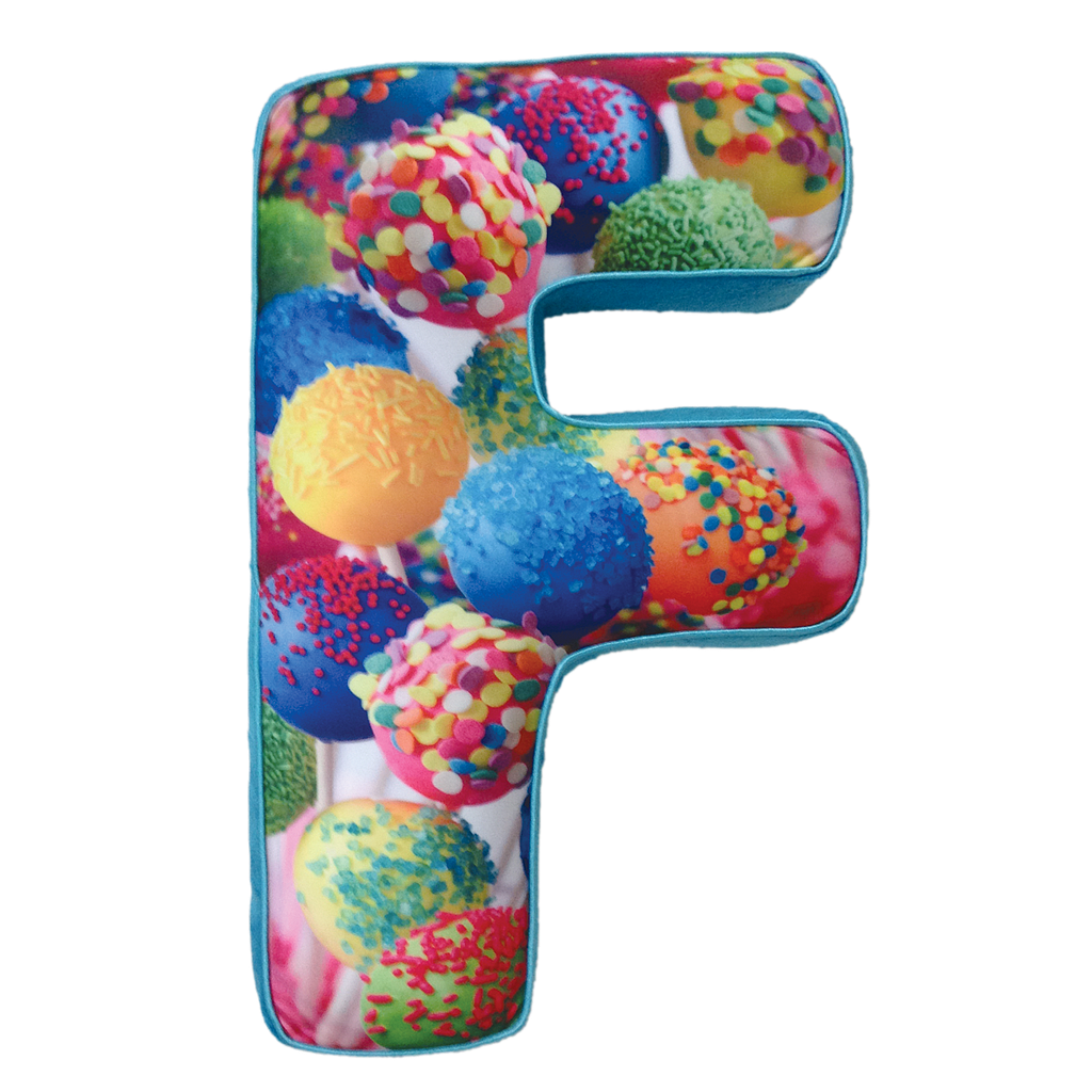 [780-376] F Initial Microbead Pillow