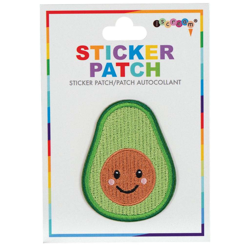 Avocado Embroidered Sticker Patch