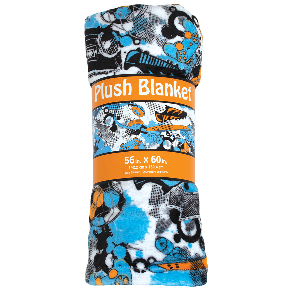 Street Sports Plush Blanket