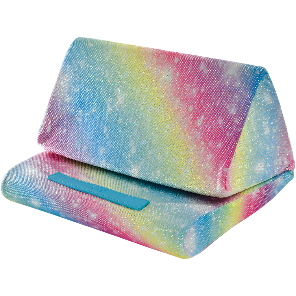 Shimmering Rainbow Tablet Pillow