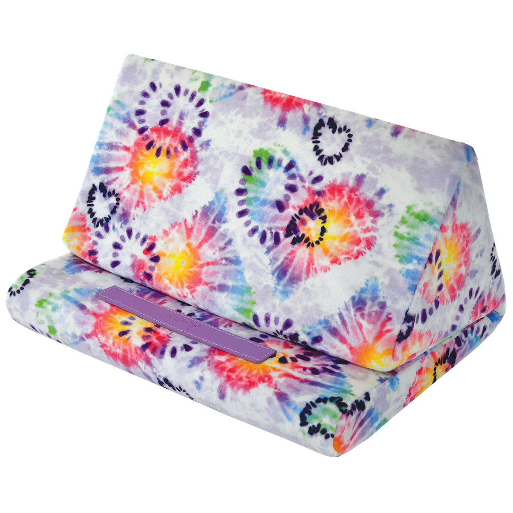 Heart Tie Dye Tablet Pillow