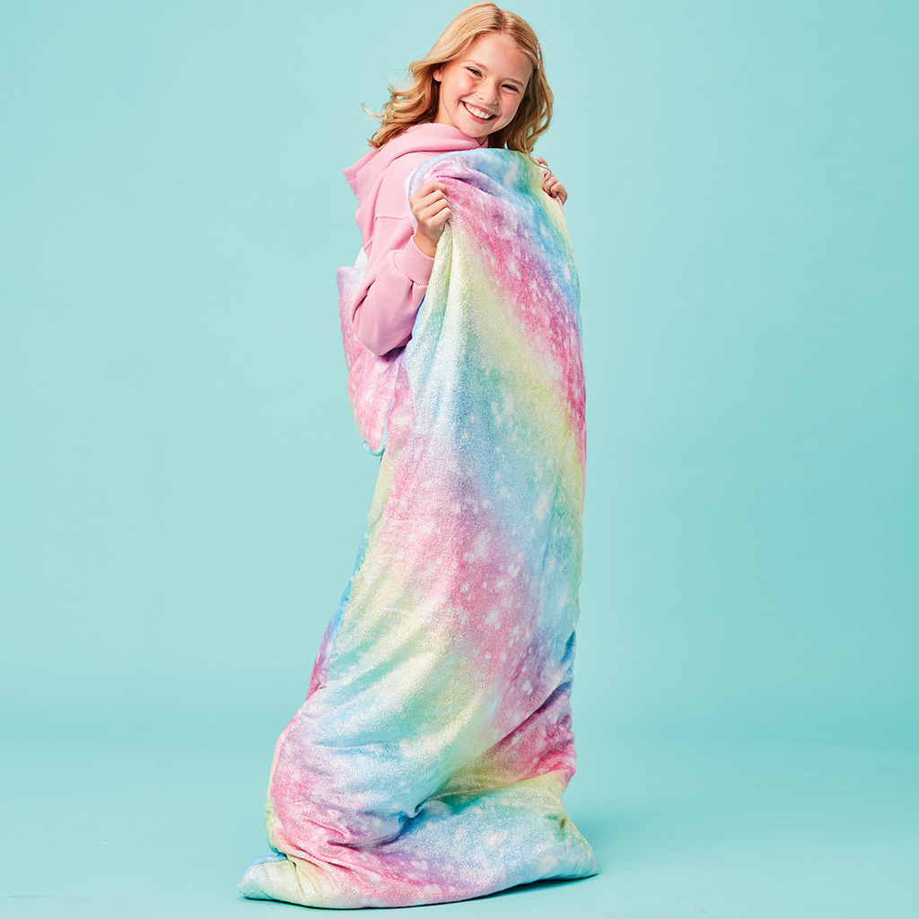 Shimmering Rainbow Sleeping Bag