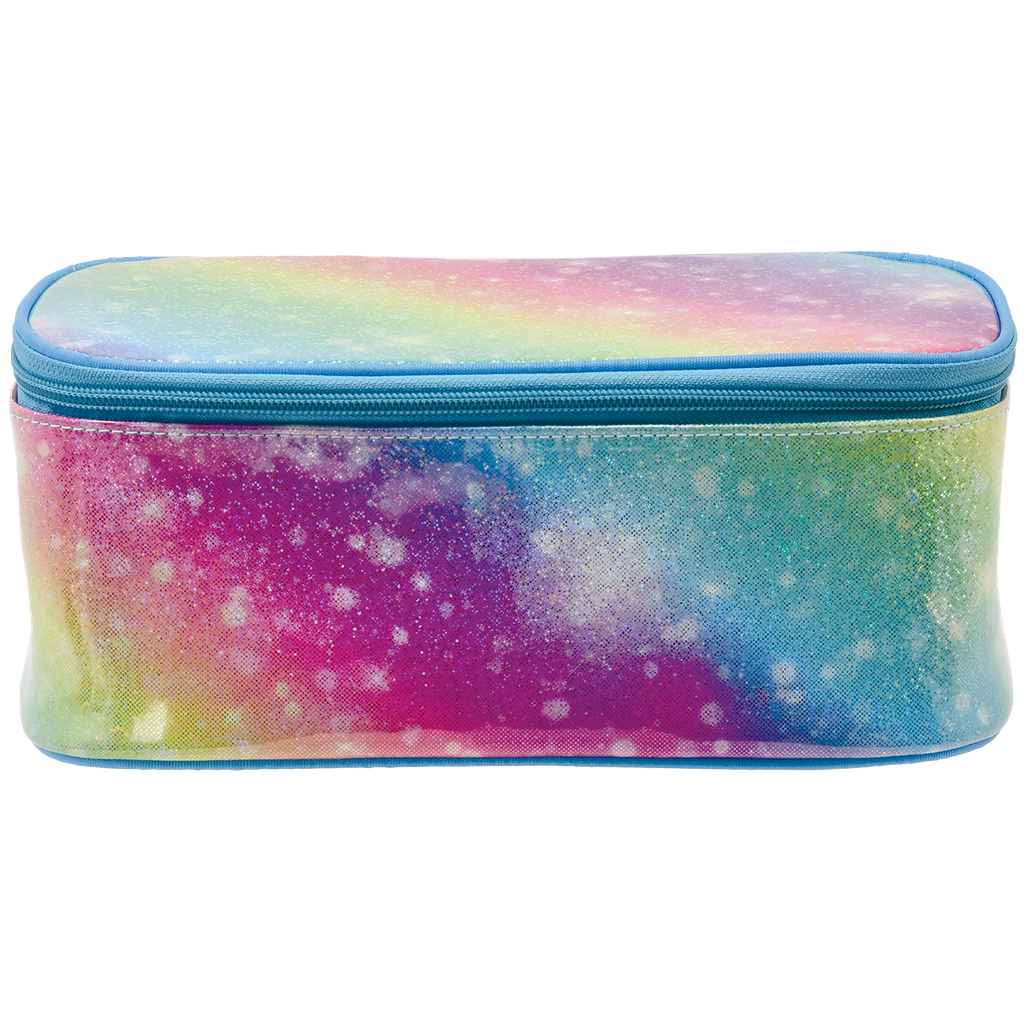 Shimmering Rainbow Cosmetic Case